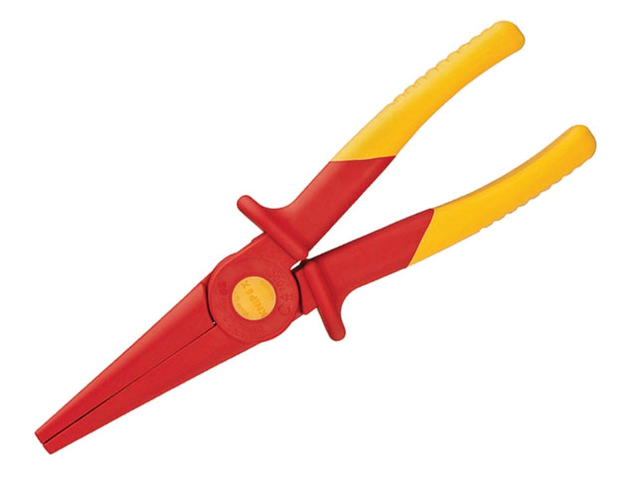 Knipex Kpx986202 Long Nose Plastic Insulated Pliers 220mm