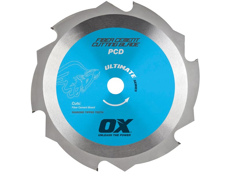 Ox Tools OX-PCD-250/30 Fibre Cement Cutting Blade 250mm x 30mm