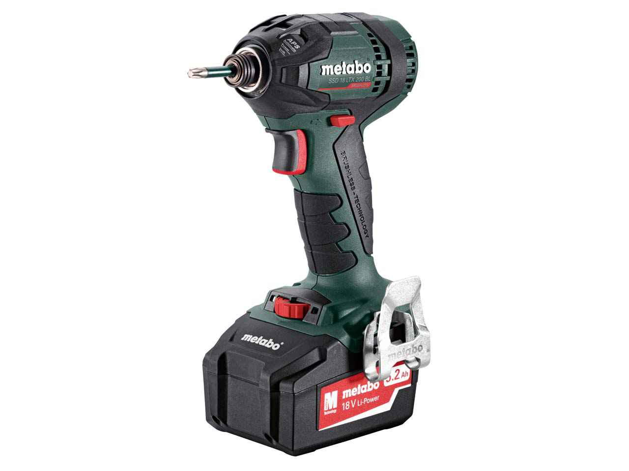 Metabo SSW18LTX200 18v 1/2in Impact Wrench Bare Unit and MetaLoc