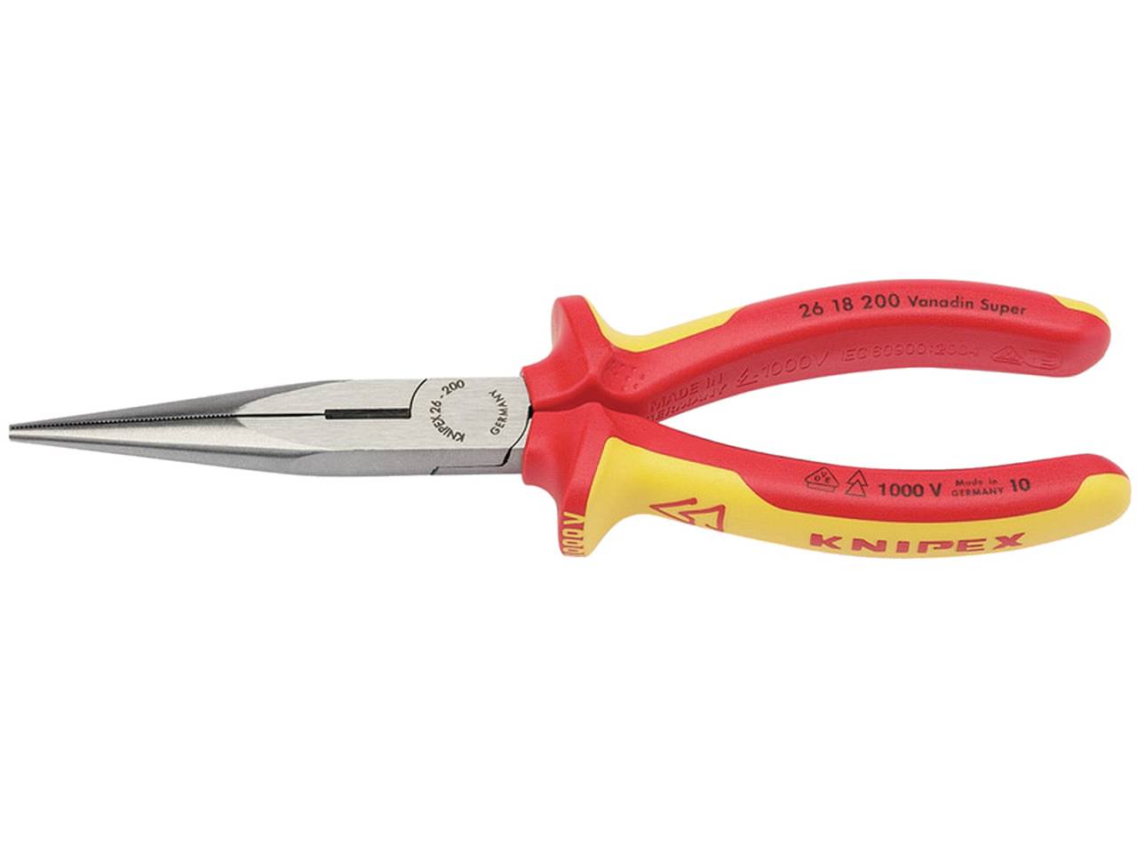 insulated long nose pliers