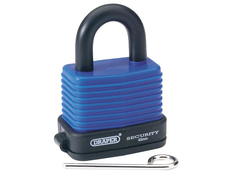 weatherproof combination padlock