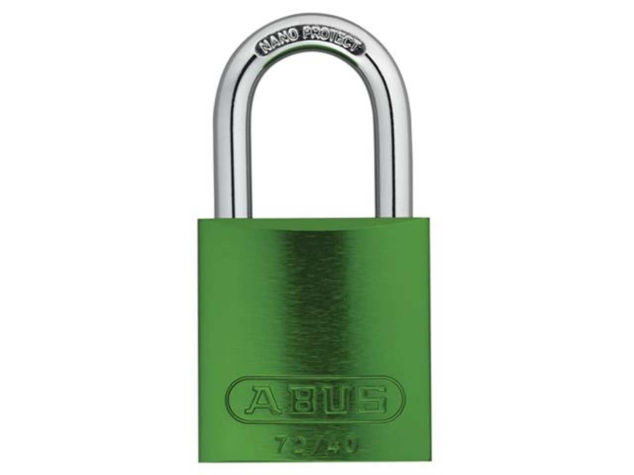  Abus  ABUKA45236 72  40  40mm Aluminium Padlock Green Keyed 