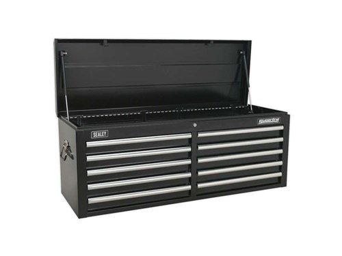 Sealey AP5210TB  Topchest 10 Drawer with Ball Bearing Runners - Black