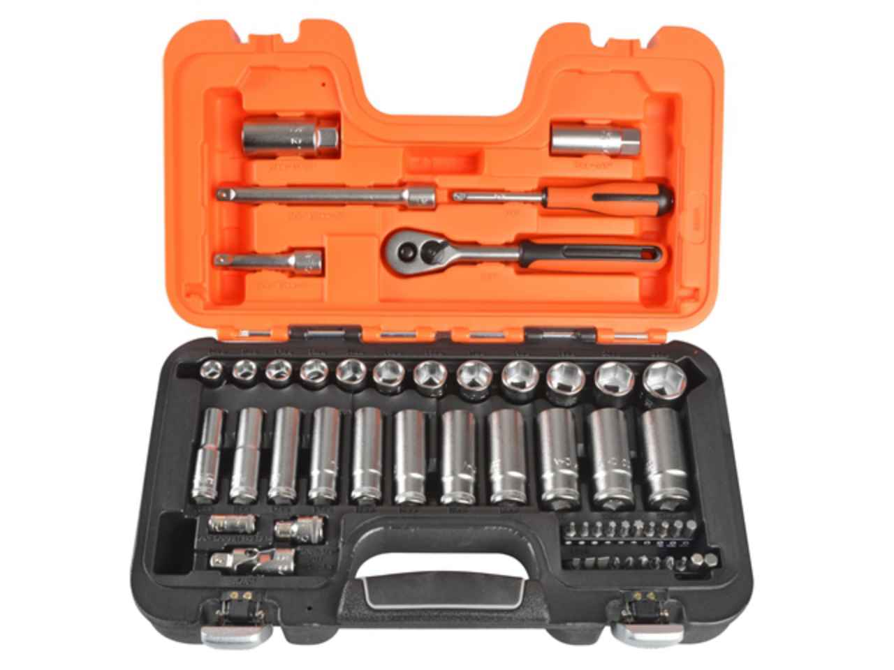 Bahco BAHS330L Socket Set of 53 Metric 1/4in & 3/8in Deep Drive