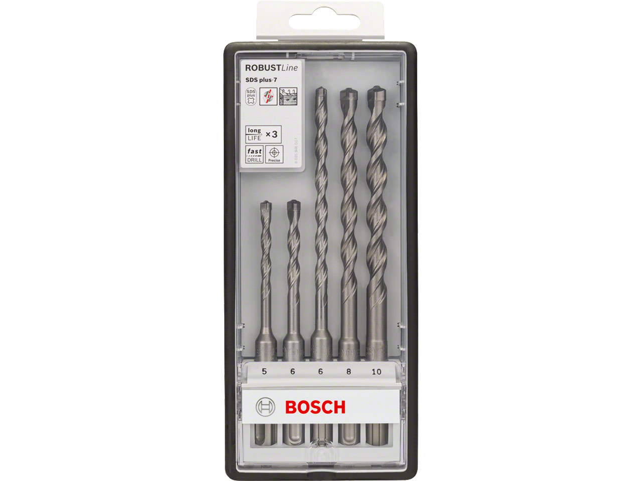 Набор sds plus для перфораторов. Bosch 2608588165 5 предметов. Набор SDS-Plus Bosch 2608579118 160 мм.