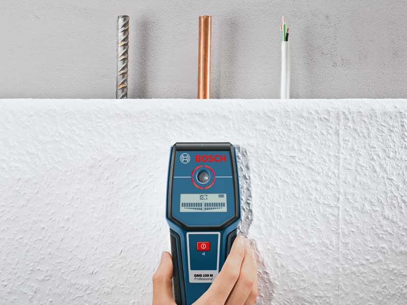 Bosch GMS100M Wall Scanner and Metal Detector Metal and Wood