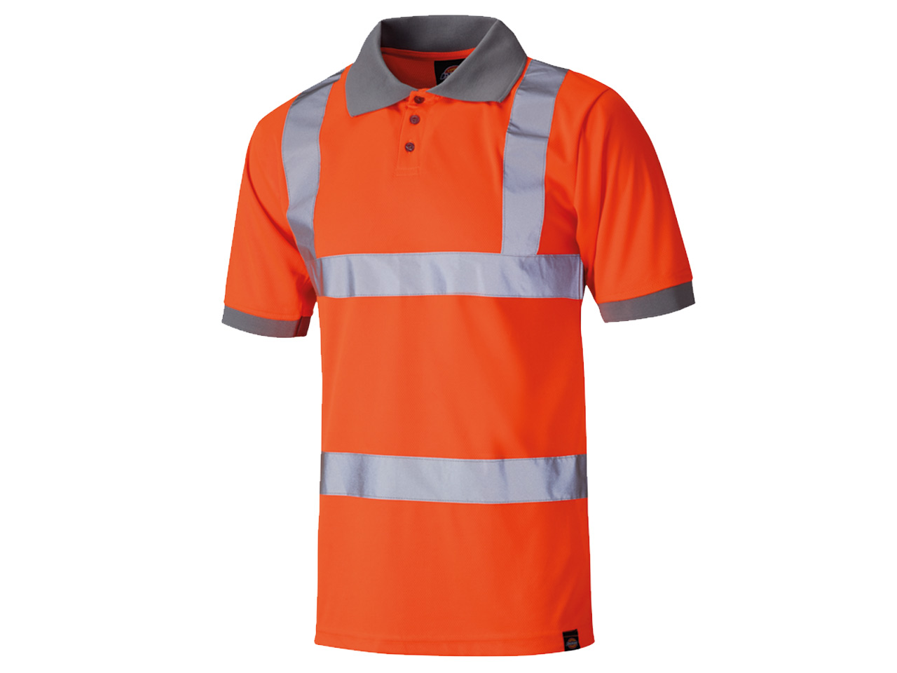 Dickies SA22075ORXXL Hi-Vis Safety Polo Shirt Orange Extra Extra Large