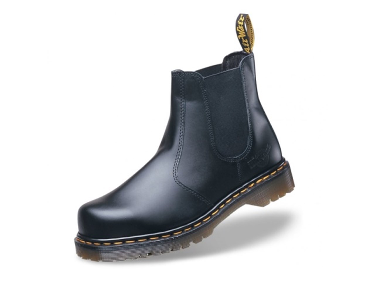 Dr Martens 2028 SIZE 6 Icon Black Leather Dealer Safety Boot Size 6