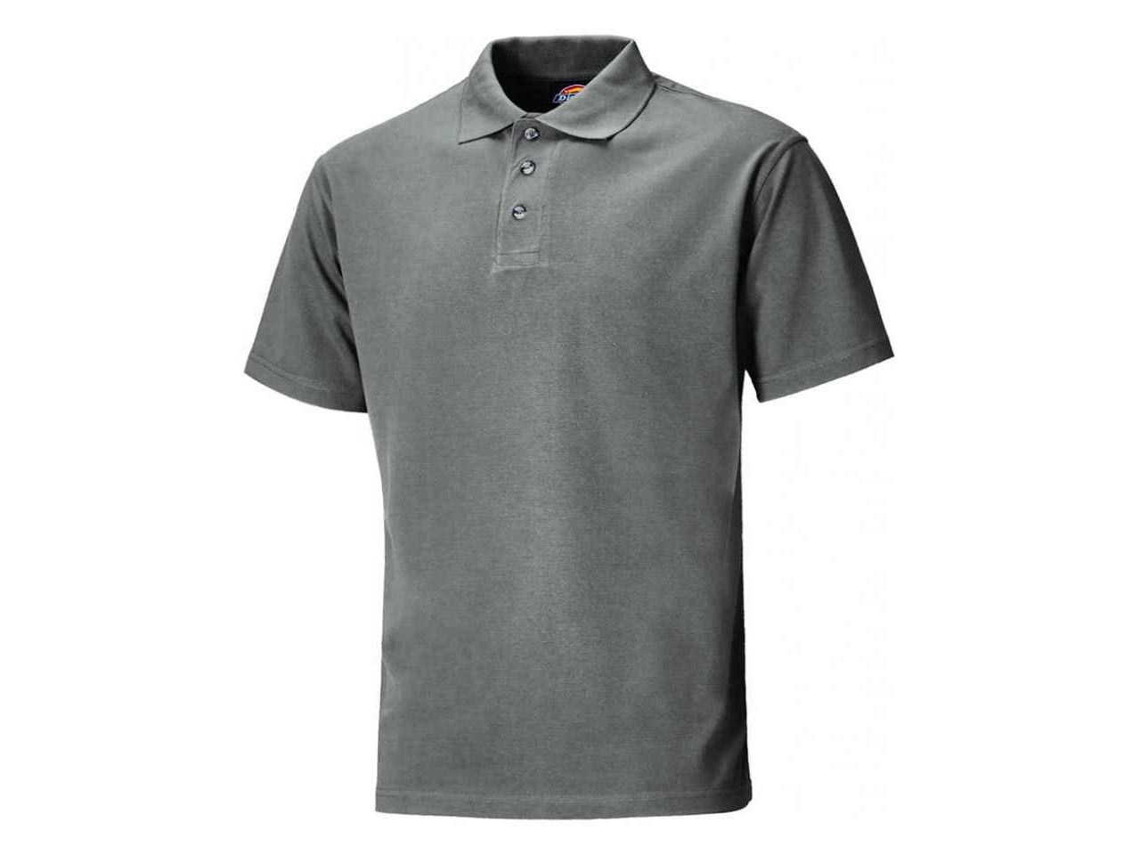 Dickies SH21220 GY 4XL Short Sleeve Polo Shirt Dark Grey Size 4XL