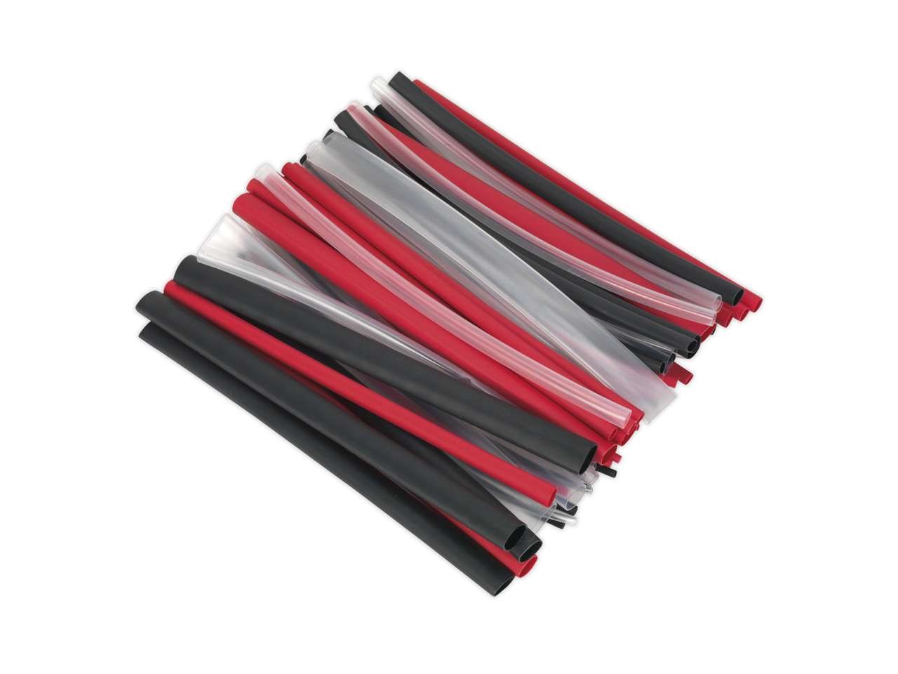 Sealey HSTAL72MC Heat Shrink Tubing Assortment 72pc Mixed Colours Heat Shrink Tubing Tractor Supply