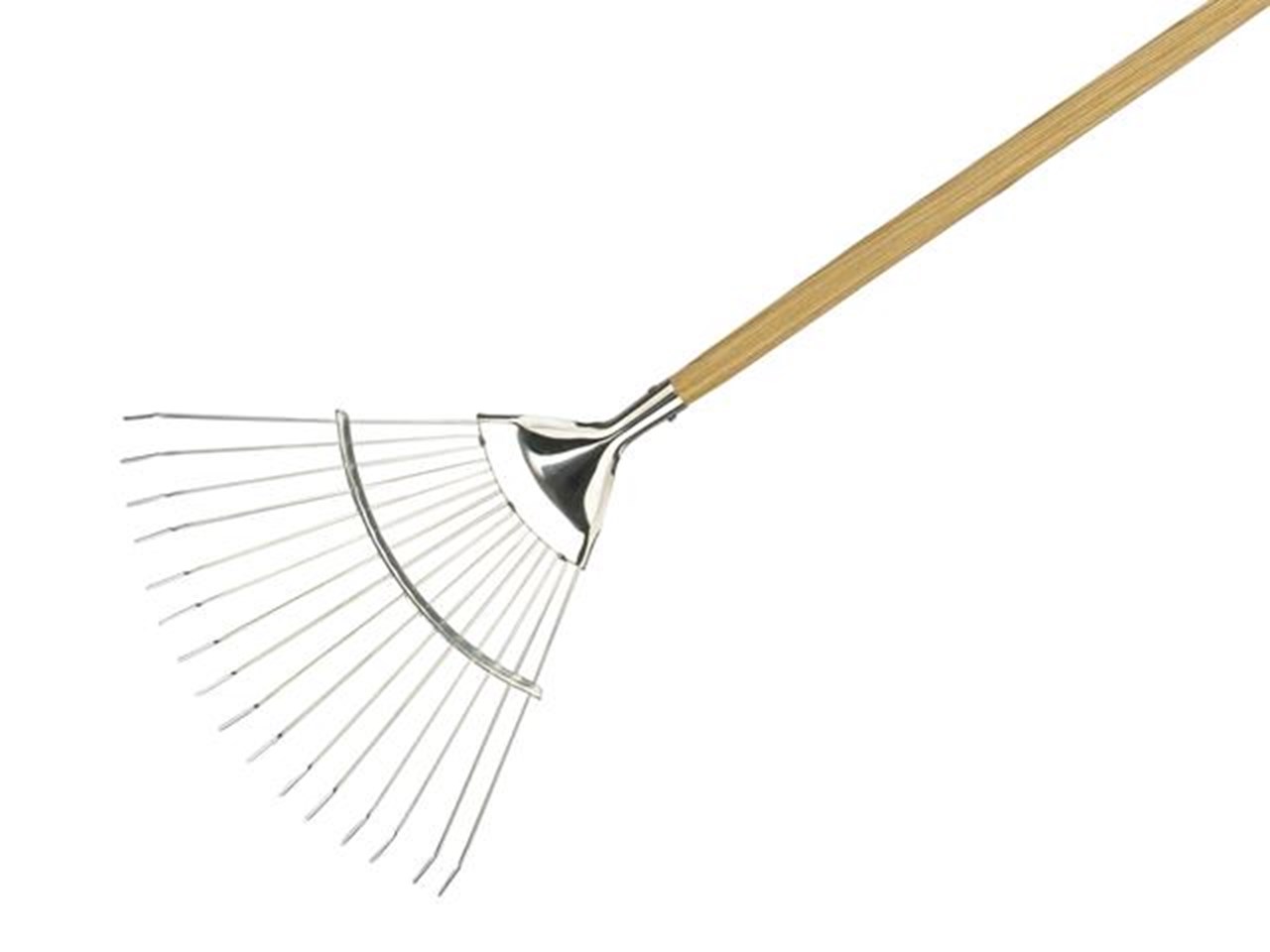 Kent and Stowe K/S70100062 Stainless Steel Long Handled Lawn & Leaf Rake