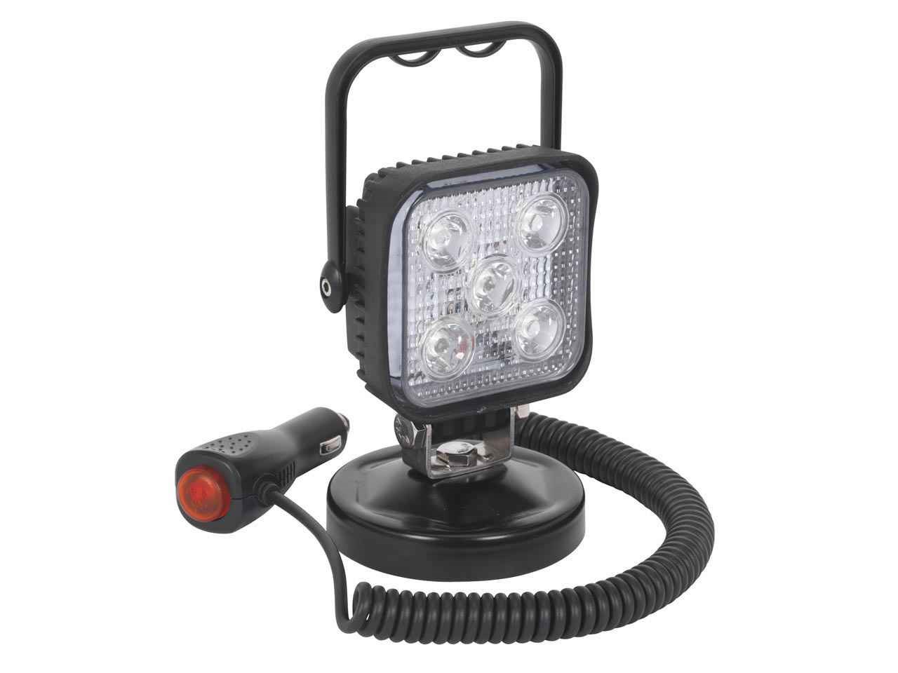 Sealey LED121 Portable Floodlight 15W LED 12V with Magnetic Base