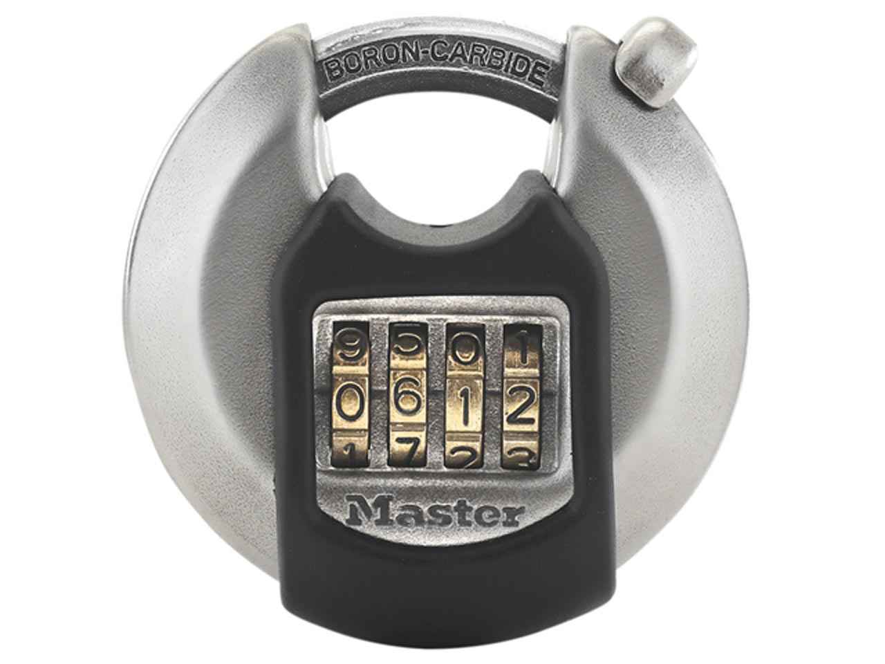 Masterlock M40EURDNUM Excell Discus 4 Digit Combination 70mm Padlock