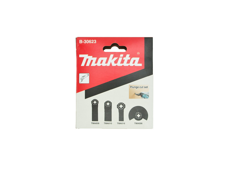 Makita B30623 4pc Plunge Cut Multi Tool Blade Set