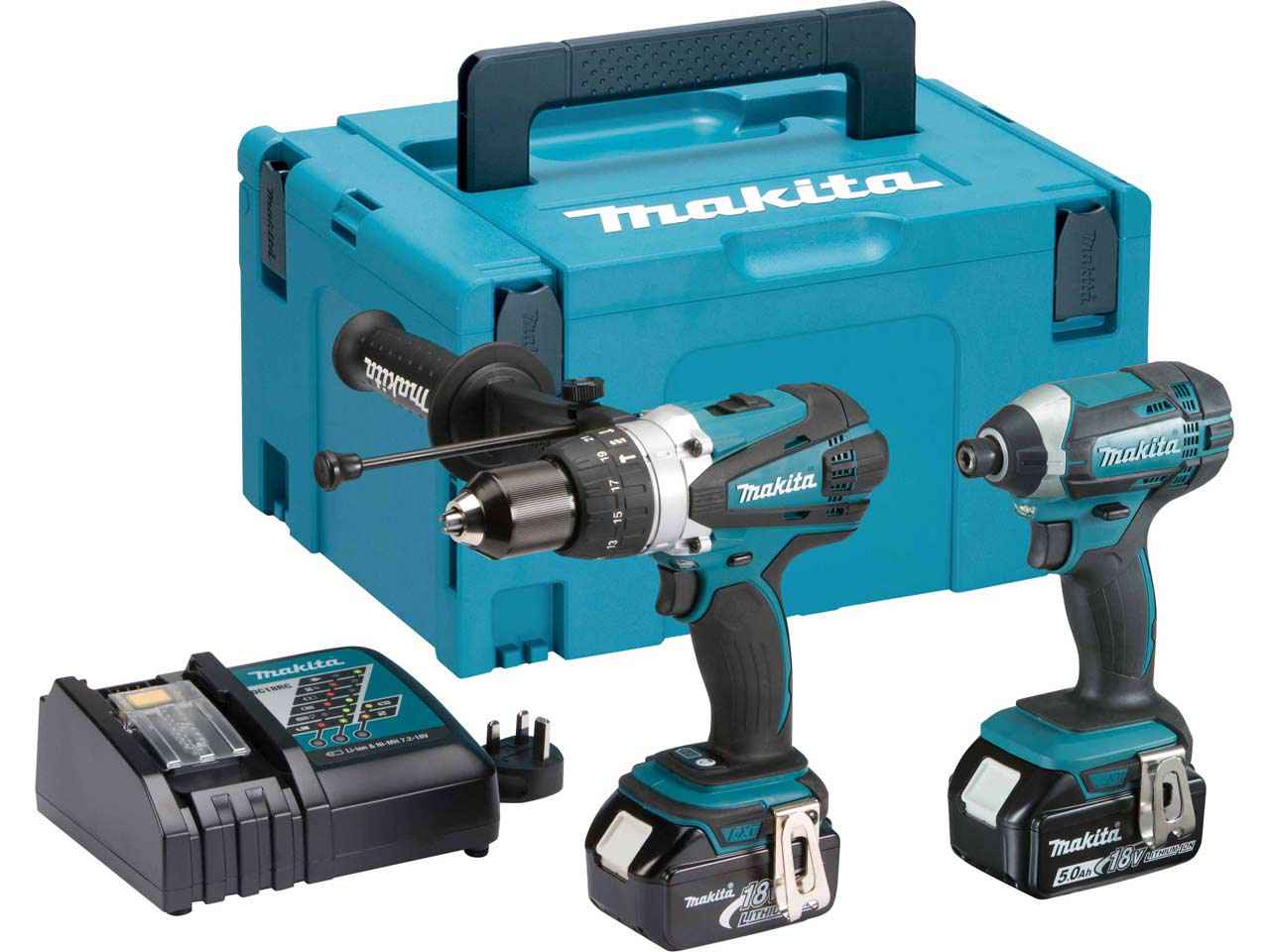 payment bank draft method ion Makita 2x5.0Ah 18V Li DLX2145TJ Drill/Impact Hammer