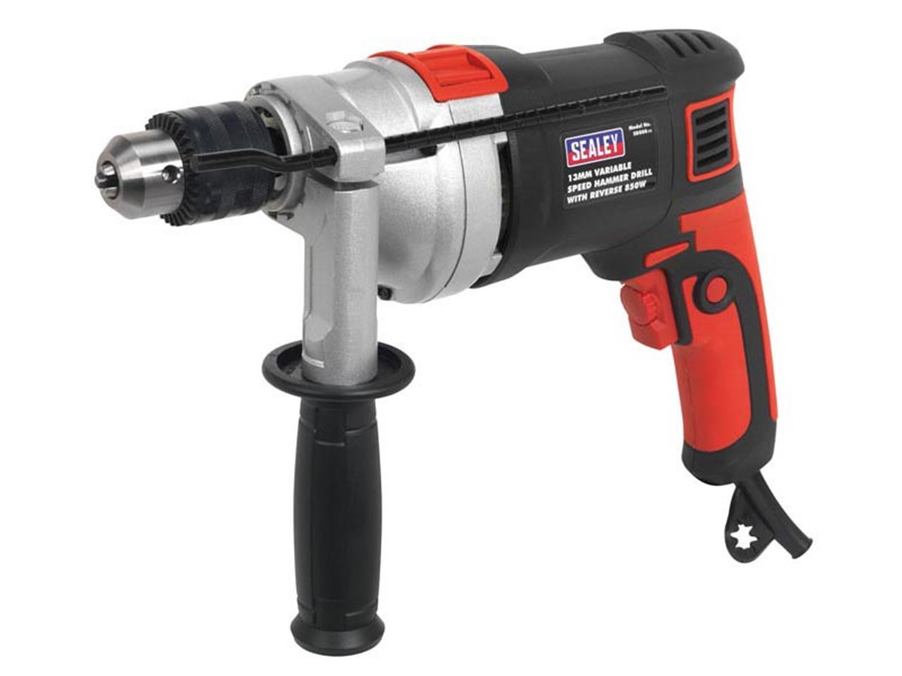 Sealey SD800 230v Hammer Drill 13mm Variable Speed 850W