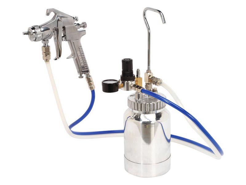 Sealey SSG1P Pressure Pot System with Spray Gun and Hoses 1.8mm Set-Up