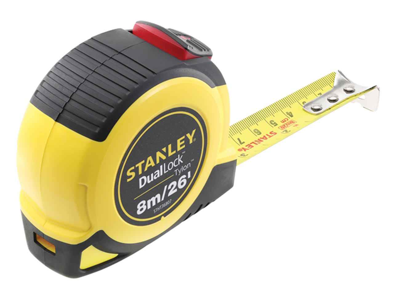 4X SET Stanley STA130656N 8m/26ft Pocket Tape Measure with Tylon Blade 1-30-656 