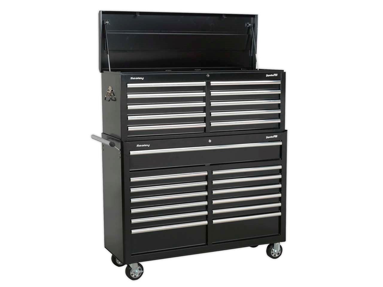 Sealey Ap52combo2 Black 23 Drawer Tool Chest Combination