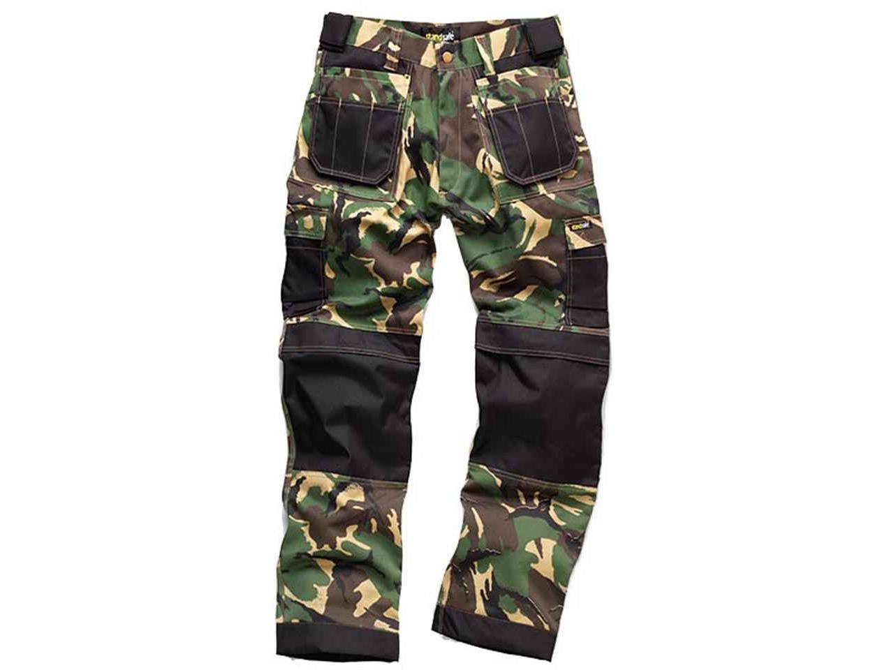 Standsafe WK010C32S Contrast Work Trousers Camo 32S