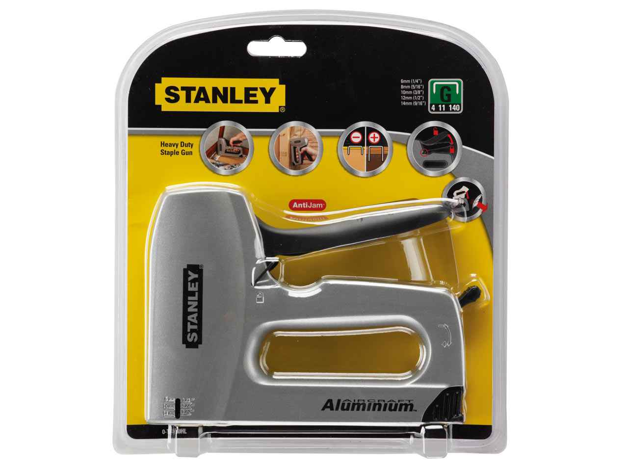 stanley staple gun aircraft aluminum