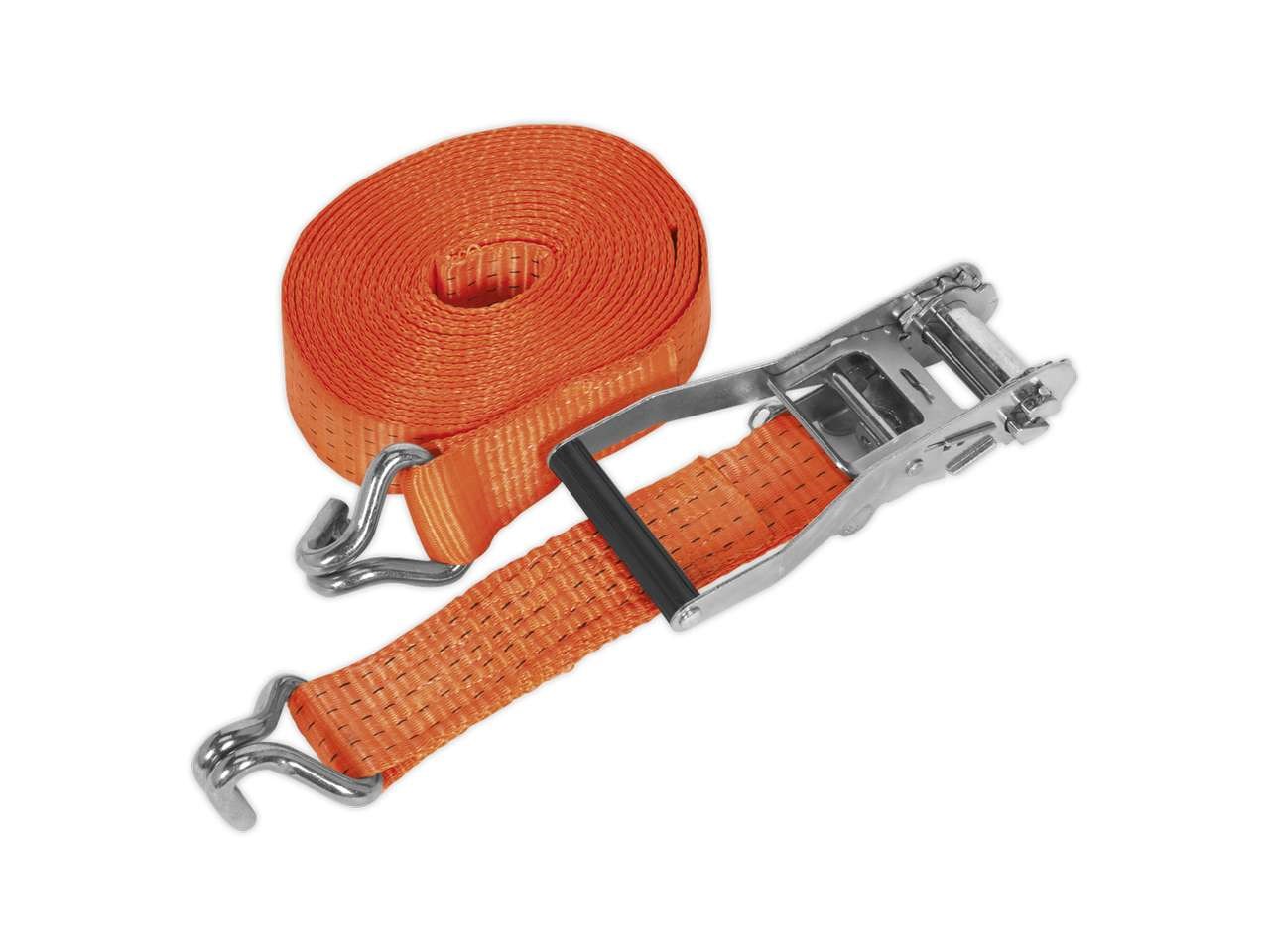 Sealey TD5008J Ratchet Tie Down 50mm x 8mtr Polyester ...