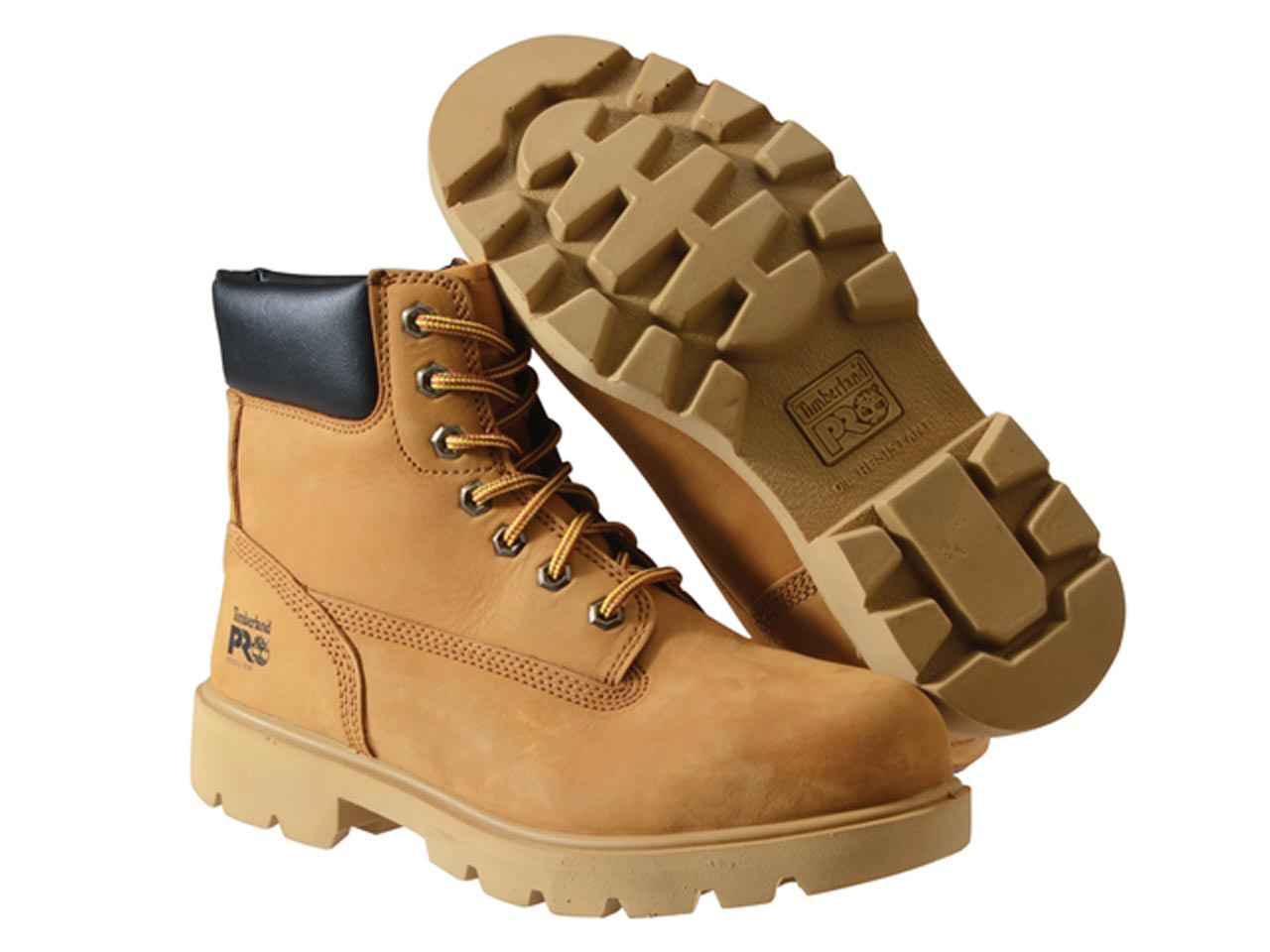 timberland pro sawhorse safety boots wheat size 10