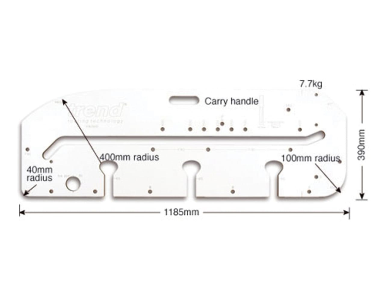 Trend KWJ900 Kitchen Worktop Jig 900mm