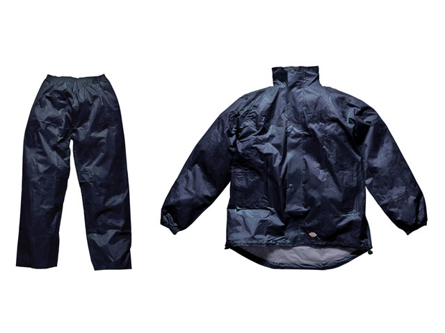 Dickies WP10050 NV XXL Vermont Waterproof Suit Navy Blue XXL