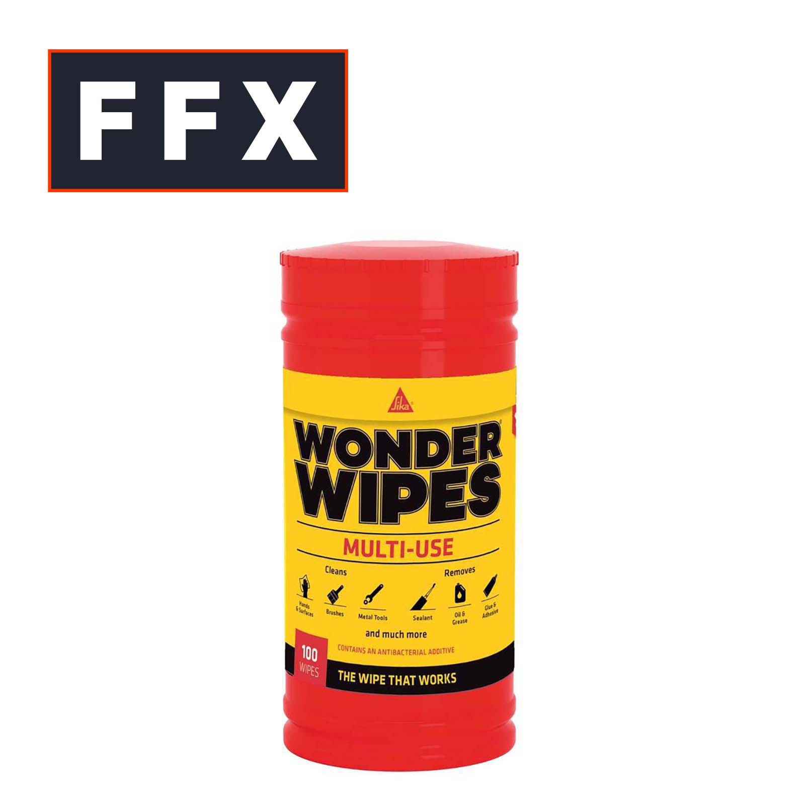 Everbuild WIPE80 Wonder Wipes Trade Tub x 100 - Photo 1/1